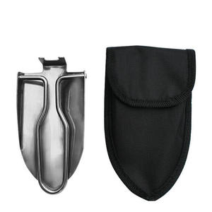 Pala Plegable Multifunción Fiery Fox de Acero Inoxidable, Herramienta Compacta para Jardín y Camping, Uso en Exteriores - Product Image 3