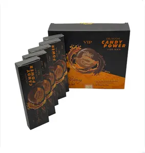 Oem design packing box for candy power organic Vip Box
