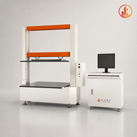 Machine d'essai de compression par micro-ordinateur 50kN pour tester la résistance à la compression des boîtes en carton