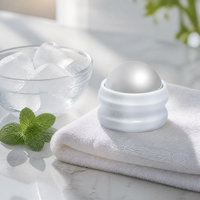 Masseur facial à glace KINWONG en acier inoxydable, boule de glace pour thérapie par le froid, rouleau facial pour resserrer les pores, fabrication OEM personnalisée, vente en gros