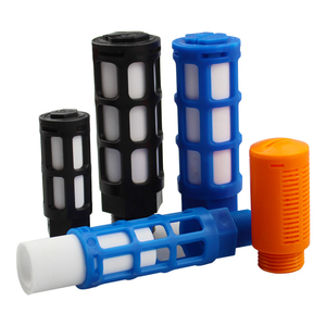โรงงานผลิตไส้กรองลมแบบนิวเมติก PE PP ขนาด 0.2-200 ไมครอน สีดำ น้ำเงิน ส้ม - Product Image 1
