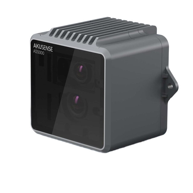 Akusense AS5000 Industrial Automation 3D Lidar Sensor Solid-State DTOF 50M Distance Sensor 360*150 LiDAR Mapping Scanner