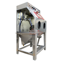 Machine de sablage humide, petite machine de sablage automatique pour la production en série de petites pièces métalliques de précision