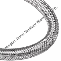 F 1/2 X M1/2 acier inoxydable 304 tuyau Flexible tressé avec Extension d'écrou mâle en laiton
