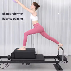 Máquina de Pilates Reformer Plegable al por Mayor, Equipo de Pilates con Resortes de Aleación de Alta Resistencia para Principiantes, para Gimnasio en Casa - Product Image 5