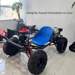 Kart électrique à batterie au lithium à quatre temps pour adultes, voiture à dérive de célébrité sur <span class=keywords><strong>Internet</strong></span>, terrain de jeu à quatre roues 4x4, moto de plage pour - Product Image 4