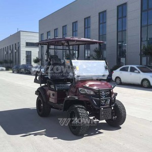 Modèle populaire de voiturette de golf électrique tout-terrain avec système de suspension indépendant pour utilisation en zone scénique montagneuse, villa ou parc - Product Image 6