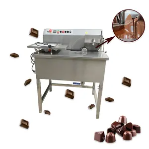Small Commercial Spread White And Dark Chocolate Making Production Melt Machine