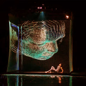 Kích thước lớn nhất liền mạch cao minh bạch Holographic lưới màn hình máy chiếu cho hiệu suất sân khấu - Product Image 1