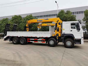 Meilleur prix HOWO 2025 8*4 8X4 14 tonnes 16 tonnes camion-grue à cargaison chariot élévateur à flèche télescopique grue montée camion à <span class=keywords><strong>plateau</strong></span> inclinable de 20 tonnes - Product Image 4