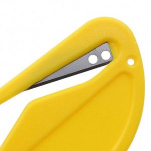 Ouvre-lettres manuel promotionnel personnalisé en plastique miniature avec logo pour l'ouverture de courrier et de documents - Product Image 3