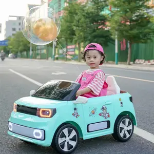 Mini coche de juguete eléctrico para niños, vehículo de juguete de 12v con control remoto, venta directa de fábrica