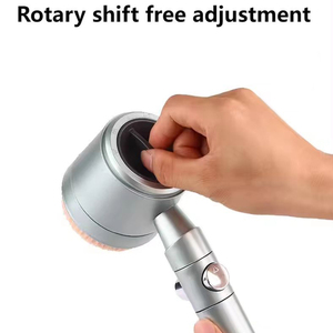 Cabezal <span class=keywords><strong>de</strong></span> ducha <span class=keywords><strong>de</strong></span> encendido/apagado con filtro <span class=keywords><strong>de</strong></span> cartucho <span class=keywords><strong>de</strong></span> PP limpio para <span class=keywords><strong>la</strong></span> <span class=keywords><strong>piel</strong></span> del cepillo multifuncional - Product Image 4