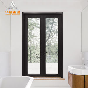 Modern Style Coastal Home Entry <strong>Doors</strong> Premium Hurricane-Resistant Double Glass Aluminum Swinging Exterior Shutters - Product Image 2