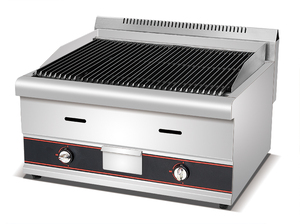 <span class=keywords><strong>Griglia</strong></span> Commerciale a Gas con Pietra Lavica 16KW, BBQ Senza Fumo al Carbone per Ristoranti Coreani e Steakhouse, Compatibile GPL/Gas Naturale - Product Image 3