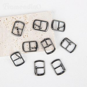 Lot de boucles à ardillon métalliques à pointe unique pour chaussures, sacs et ceintures en cuir - Product Image 3