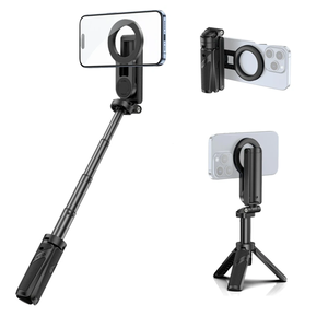 Trípode magnético portátil a presión rápida Ulanzi JJ03 selfie stick Phone Grip para <span class=keywords><strong>iPhone</strong></span> 16 15 14 <span class=keywords><strong>13</strong></span> Pro para fotografía vlog - Product Image 3