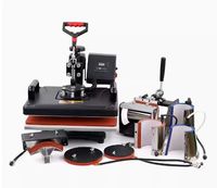 Nouvelle presse à chaud semi-automatique 220V 29x38cm, solution pour petites entreprises, impression de logos sur t-shirts, mugs, casquettes, imprimante à plat