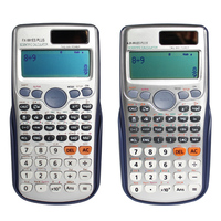 Calculatrice Scientifique Numérique à Double Alimentation, Multi-Fonctions pour Lycée, Examen, 417 Fonctions, Écran LCD 2 Lignes