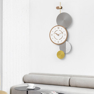Wall <b>Clock</b> Large Size Round Quartz <b>Battery</b> Powered Living Room Oversized Modern Design - Product Image 1