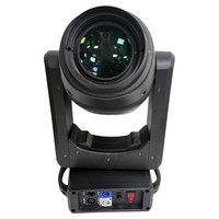 Foco móvil LED 3 en 1 de 300W de gran venta con control DMX512, ruedas de gobo dobles y gobos giratorios para bodas y DJ