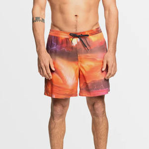 Costumi da bagno con coulisse elastico personalizzato disegnano i tuoi pantaloncini da tavola da uomo sublimati con spedizione rapida - Product Image 3