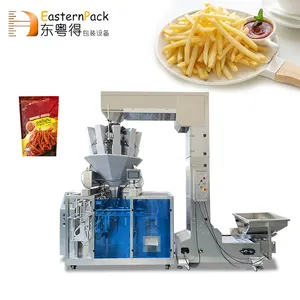 Premade Bag Packaging Doypack Grain Dry Fruits Popcorn Pouch Corn Flakes Potato Chips Packing Machine