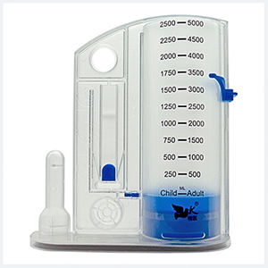 Tester la capacité <span class=keywords><strong>de</strong></span> la <span class=keywords><strong>maladie</strong></span>, les symptômes <span class=keywords><strong>de</strong></span> la douleur, la capacité d'essoufflement, les avantages <span class=keywords><strong>de</strong></span> Kegel, appareil d'exercice musculaire respiratoire, physiothérapie bleu - Product Image 5