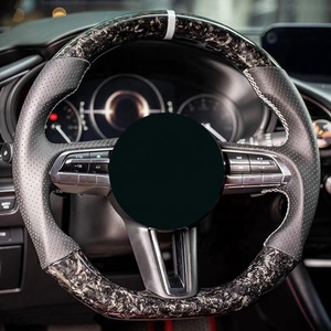 Funda de Volante Personalizada con Diamantes, Fibra de Carbono Forjada y Alcántara para <span class=keywords><strong>Mazda</strong></span> CX5 - Product Image 2