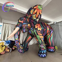 Publicité gonflable animal vif PVC géant gonflable éléphant