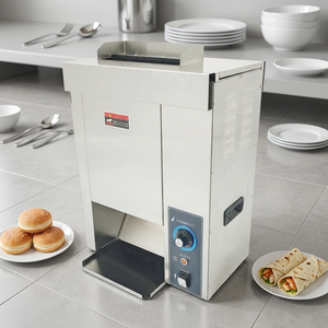 Máquina Eléctrica para Tostar Hamburguesas, Calentador <span class=keywords><strong>de</strong></span> Pan <span class=keywords><strong>de</strong></span> Alta Capacidad, Máquina para Panecillos <span class=keywords><strong>de</strong></span> <span class=keywords><strong>Hamburguesa</strong></span> - Product Image 1