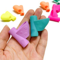 Agarraderas de Silicona para Lápices, Certificadas por LFGB/CPSIA/EU1935, No Tóxicas, Ecológicas, para Niños y Estudiantes, Ayuda para la Escritura con Agarre Correcto, Venta al Por Mayor