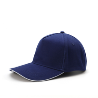 Gorra de Béisbol Deportiva de 5 Paneles de Algodón con Logotipo Personalizado, Bordado por Sublimación, Estilo Sandwich, para Hombre y Mujer