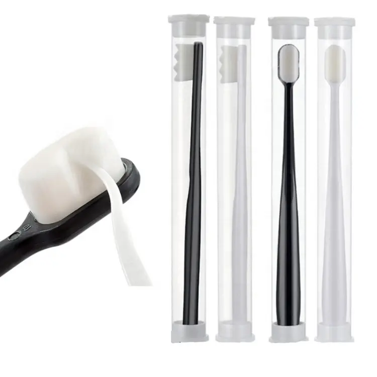 Durable in use nano men and women'family attire couples with ten thousand soft hairs adult toothbrush