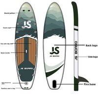 Nouvelle planche de SUP gonflable en PVC Jieshi JS-AT pour le surf et le paddle, fabriquée en Chine, idéale pour le dropshipping et le commerce international.