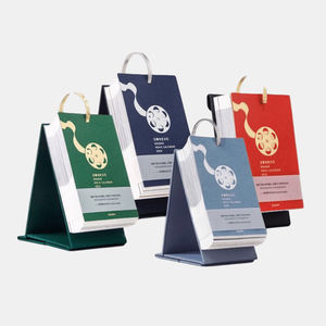 Calendriers de table perforés personnalisés faciles à détacher, <span class=keywords><strong>calendrier</strong></span> de 365 jours, <span class=keywords><strong>calendrier</strong></span> à feuillets de 12 mois, entreprises d'impression de livres - Product Image 3