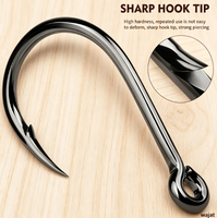 Hameçons pour leurres souples Drop Shot 3X plus résistants, directement de l'usine, accessoires de pêche, hameçons pour leurres