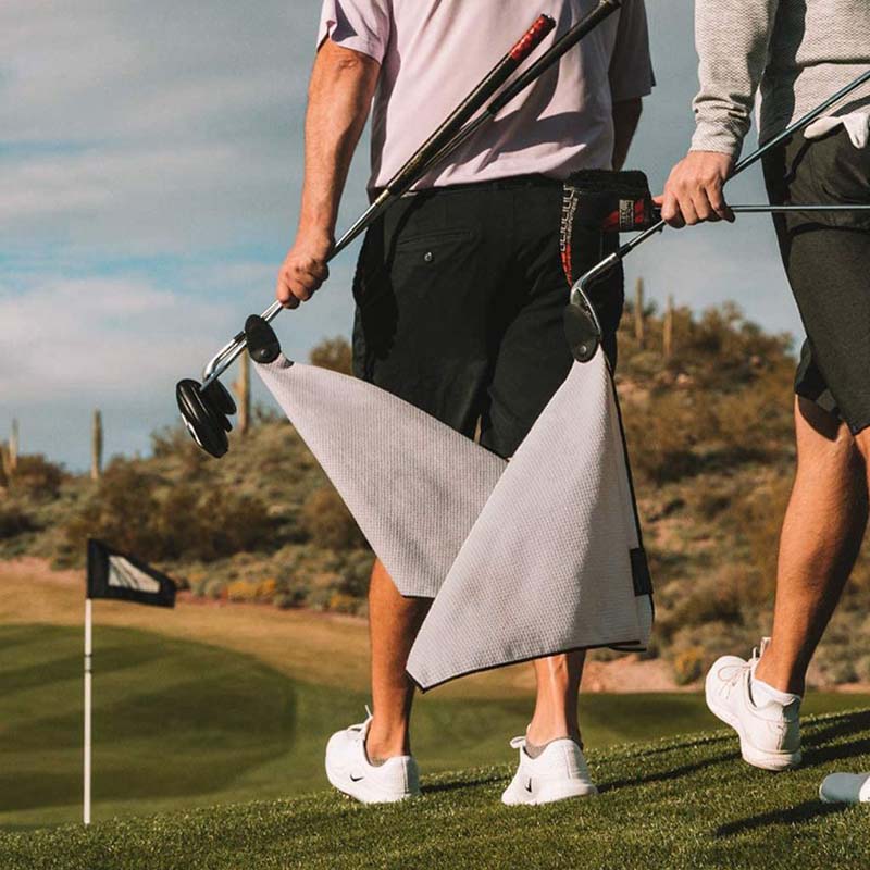 Golf Towel With Magnet Custom Magnetic Golf Towels Microfiber Custom Logo Magnetic Golf Magnetic Towel