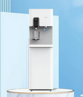 Dispensador de Agua Fría y Caliente Eléctrico de Pie con Compresor, Refrigeración Directa, R134A/R600a, POU, Plástico, para Uso en Hoteles