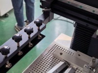 Impresora de Plantillas Semiautomática SMT HW-550S, Línea de Producción LED, Máquina de Impresión de Pasta de Soldadura para PCB
