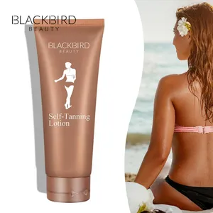 निजी लेबल स्वयं Tanner Sunless Bronzer स्वयं-कमाना लोशन के लिए एक प्राकृतिक सूरज Kissed देखो तन