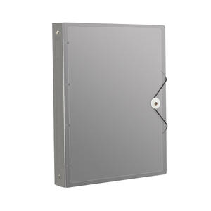 Dossier à <span class=keywords><strong>feuilles</strong></span> mobiles A4 avec plusieurs inserts transparents Livret d'informations Dossier à 4 trous Livret de stockage de bureau Livre de pages d'étude - Product Image 1