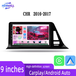 Lecteur DVD de voiture Android avec écran IPS 9 pouces 2 Din, GPS, WIFI, YouTube, Qualcomm Snapdragon, pour <span class=keywords><strong>Toyota</strong></span> <span class=keywords><strong>CHR</strong></span> 2016-2017, conduite à droite - Product Image 2