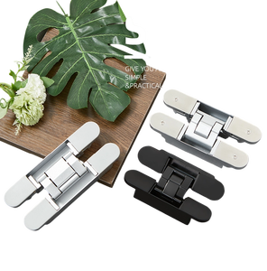 高度な3D調整可能隠しドアヒンジ頑丈木製ドア隠しヒンジスムーズ設置深さ調整 - Product Image 4