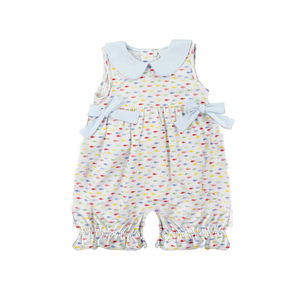 Pré-vente Boutique poisson été enfants Shorts tenues enfants volants robe mignon bébé bulle barboteuse en gros <span class=keywords><strong>soeur</strong></span> bébé vêtements - Product Image 5