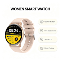 2026 HK89 Damen Smartwatch 466*466 AMOLED BT-Anruf Herzfrequenz- & Schlafüberwachung Anpassbare Smartwatches, Direkt vom Hersteller