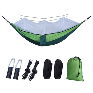 Usine en gros 210T Nylon Parachute Camping Camouflage <span class=keywords><strong>hamac</strong></span> avec moustiquaire pour voyager - Product Image 4