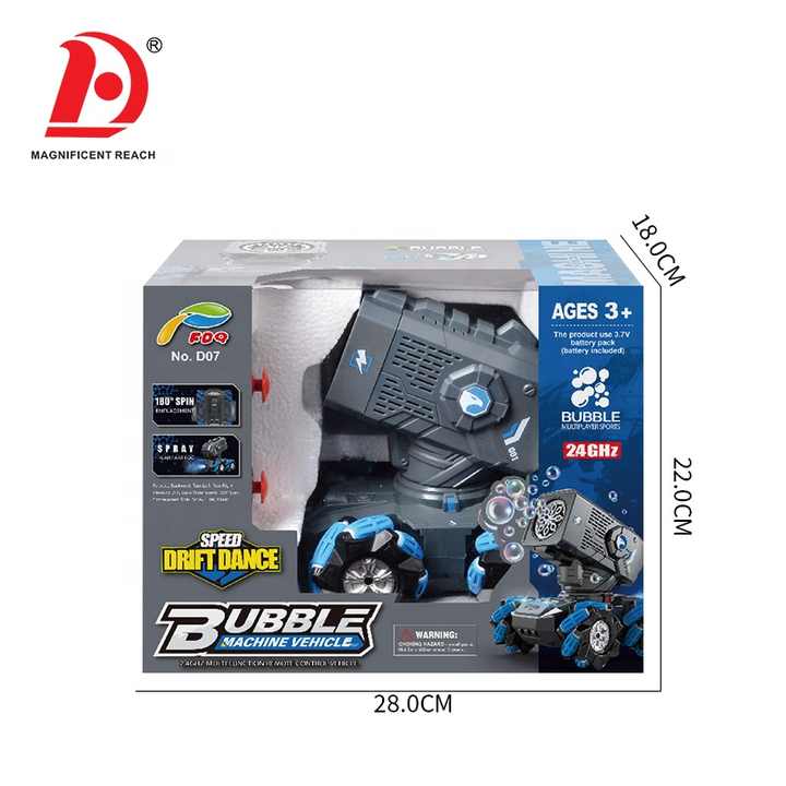 HUADA 2023 Spray Battery Remote Controlled Bubble Machine