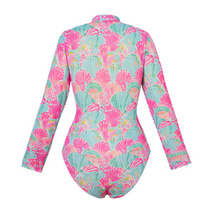 Nouveau Maillot <span class=keywords><strong>de</strong></span> <span class=keywords><strong>Bain</strong></span> Femme 2026 Imprimé Floral Une Pièce Manches Longues <span class=keywords><strong>Vintage</strong></span> Tenue <span class=keywords><strong>de</strong></span> Plage Surf - Product Image 5