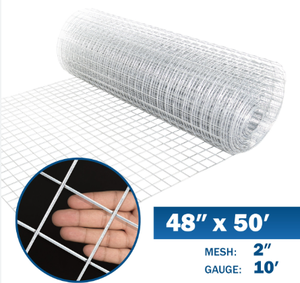 Tel örgü manuel yapmak için 1-1/2 inç paslanmaz çelik kaynaklı tel tel örgü rulosu toplu indirim tavuk makinesi - Product Image 2